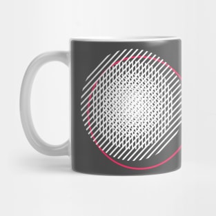 Minimal geometric illustration Mug